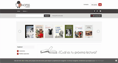 Desktop Screenshot of libreriasinopsis.com